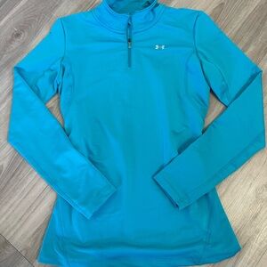 Under Armour Women's Teal Long Sleeve Performance Top